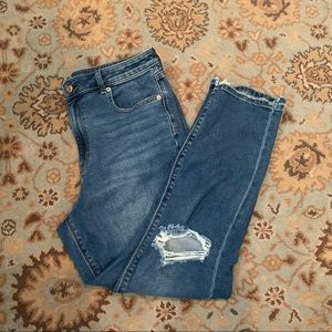 AE Stretch Mom Jeans